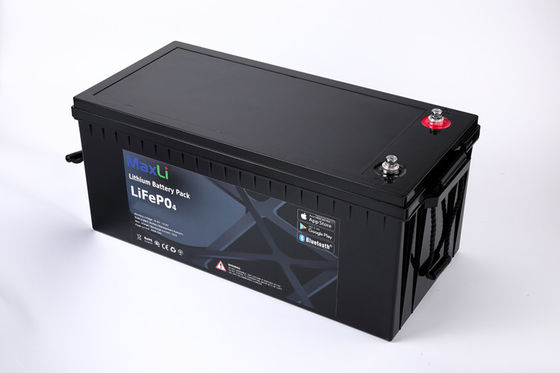 Pacchetto della batteria di MSDS IP56 12V 200AH Lifepo4